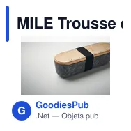 MILE Trousse en feutre RPET - Miniature 5