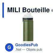 MILI Bouteille double paroi 500 ml - Miniature 1