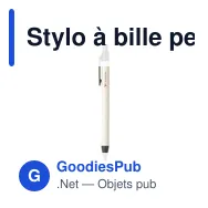 Stylo à bille personnalisable en brique de lait recyclée avec logo - Miniature 7