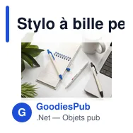 Stylo à bille personnalisable en brique de lait recyclée avec logo - Miniature 8