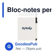 Bloc-notes personnalisable Milk-Carton Smart Note Set avec logo - Miniature 8