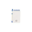 Variante bleu - Bloc-notes personnalisable Milk-Carton Smart Note Set avec logo