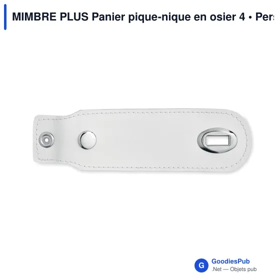 MIMBRE PLUS Panier pique-nique en osier 4 - Image 7