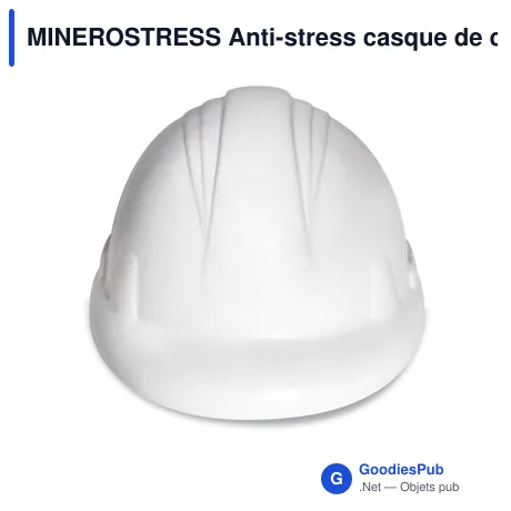 MINEROSTRESS Anti-stress casque de chantier