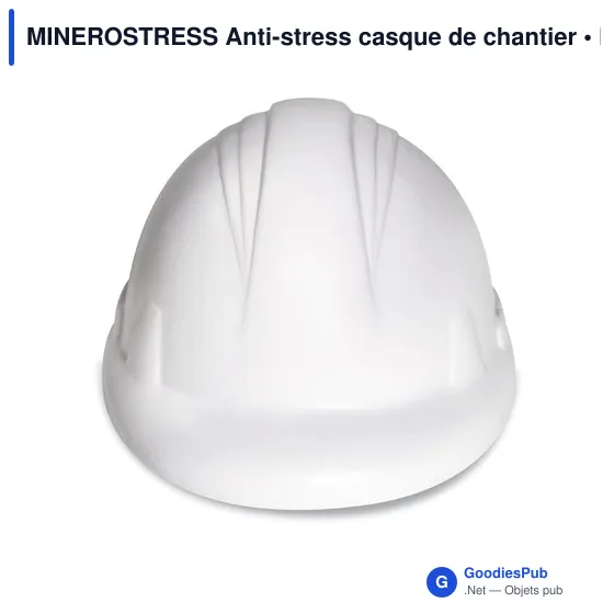 MINEROSTRESS Anti-stress casque de chantier - Image 1