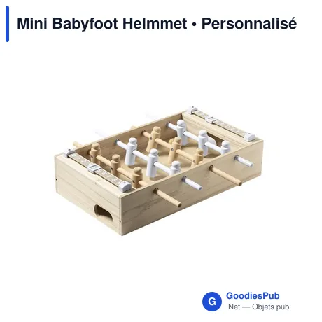 Mini Babyfoot Helmmet