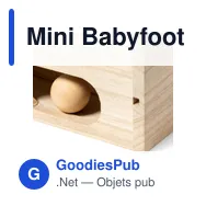 Mini Babyfoot Helmmet - Miniature 3