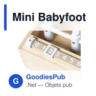 Mini Babyfoot Helmmet - Miniature 4