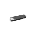 Variante Noir - Mini boîte à menthes personnalisable en métal avec logo - Coulissante