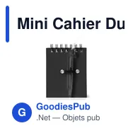 Mini Cahier Duxo - Miniature 1