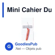 Mini Cahier Duxo - Miniature 12