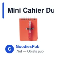 Mini Cahier Duxo - Miniature 3