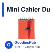 Mini Cahier Duxo - Miniature 7