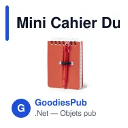 Mini Cahier Duxo - Miniature 8