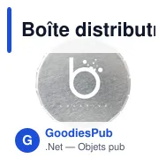 Boîte distributrice personnalisable Mini ClicTin pour pastilles à la mentheavec logo - Miniature 6