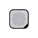 Variante noir - Mini enceinte sans fil personnalisable Renzo avec logo