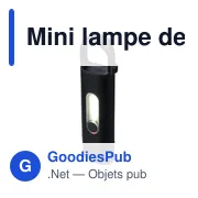 Mini lampe de poche personnalisable avec logo - Zai - Miniature 2