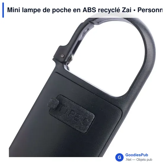 Mini lampe de poche personnalisable avec logo - Zai - Image 11