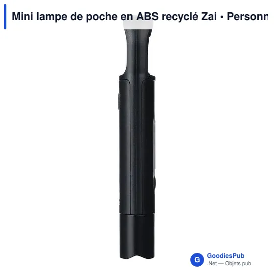 Mini lampe de poche personnalisable avec logo - Zai - Image 6