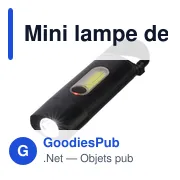 Mini lampe de poche personnalisable avec logo - Zai - Miniature 7