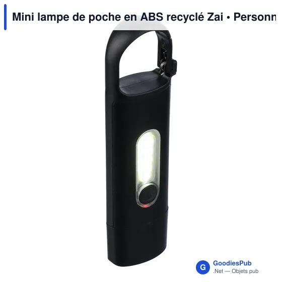 Mini lampe de poche personnalisable avec logo - Zai - Image 8