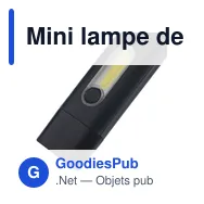 Mini lampe de poche personnalisable avec logo - Zai - Miniature 9