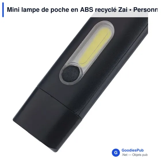 Mini lampe de poche personnalisable avec logo - Zai - Image 9