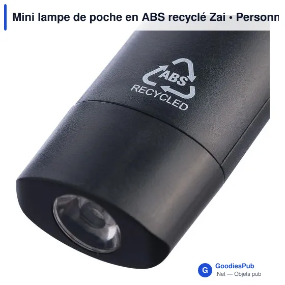 Mini lampe de poche personnalisable avec logo - Zai - Image 10