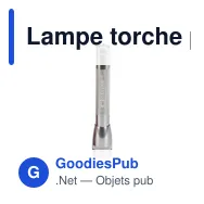 Lampe torche personnalisable Mini Maglite® AA avec logo - Miniature 1