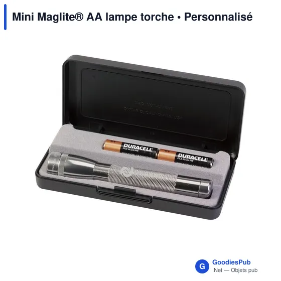 Lampe torche personnalisable Mini Maglite® AA avec logo - Image 2