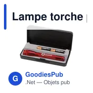 Lampe torche personnalisable Mini Maglite® AA avec logo - Miniature 4