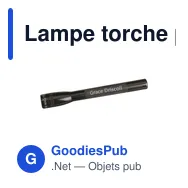 Lampe torche personnalisable Mini Maglite® AAA avec logo - Miniature 11