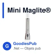 Lampe torche personnalisable Mini Maglite® AAA avec logo - Miniature 3