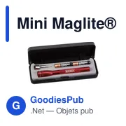 Lampe torche personnalisable Mini Maglite® AAA avec logo - Miniature 5