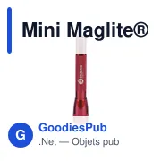 Lampe torche personnalisable Mini Maglite® AAA avec logo - Miniature 6