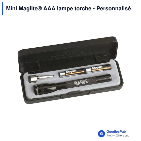 Lampe torche personnalisable Mini Maglite® AAA avec logo - Image 9