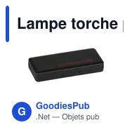 Lampe torche personnalisable Mini Maglite® LED AA avec logo - Miniature 1