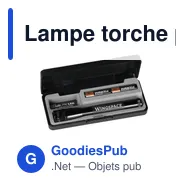 Lampe torche personnalisable Mini Maglite® LED AA avec logo - Miniature 2