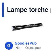 Lampe torche personnalisable Mini Maglite® LED AA avec logo - Miniature 3