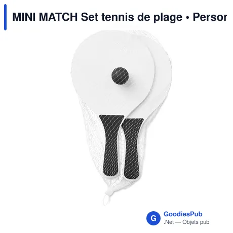 MINI MATCH Set tennis de plage