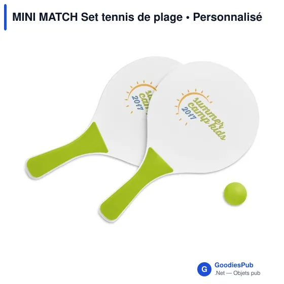 MINI MATCH Set tennis de plage - Image 11