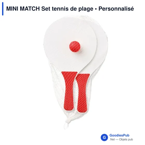 MINI MATCH Set tennis de plage - Image 3