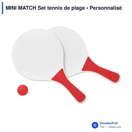MINI MATCH Set tennis de plage - Image 4
