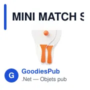 MINI MATCH Set tennis de plage - Miniature 5