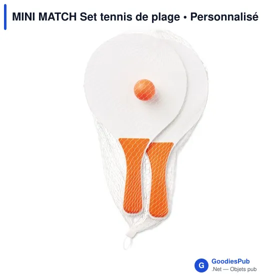 MINI MATCH Set tennis de plage - Image 5