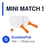 MINI MATCH Set tennis de plage - Miniature 6