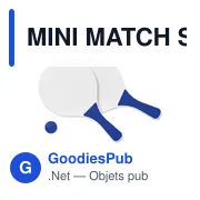 MINI MATCH Set tennis de plage - Miniature 8