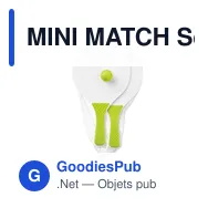 MINI MATCH Set tennis de plage - Miniature 9