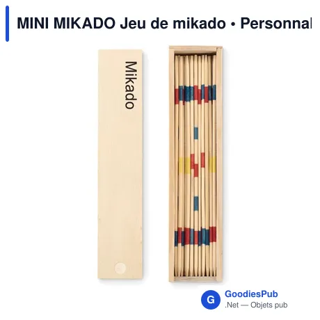 MINI MIKADO Jeu de mikado