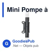 Mini Pompe à Gonflage personnalisable avec logo pour entreprises - Miniature 2